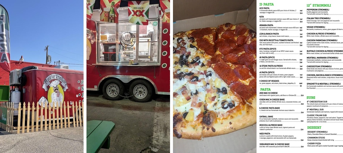 Angry Italian Menu