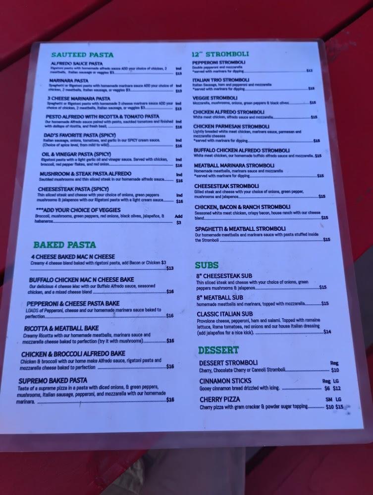 Angry Italian Menu image 3